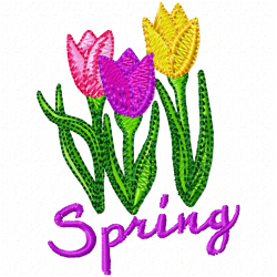 Flowers Embroidery Design 7